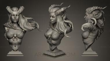 Busts of heroes and monsters (BUSTH_0208) 3D model for CNC machine